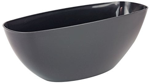 Prosperplast Blumentopf kunststoff COUBI, Schwarz 3,8L - 36x15x13,2 cm