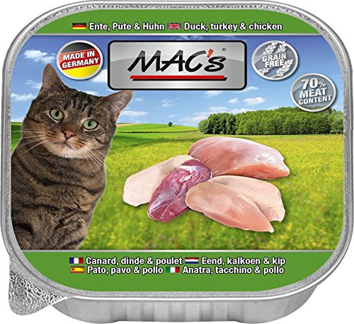 MACs Cat Ente, Pute, Huhn | 16x 85g Katzennassfutter
