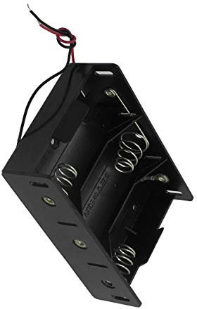 Aexit Two Wires Black Plastic 3 x 1.5V D Battery Holder Cell Box Clip (cce49913e478fc86394578052e46dad1)