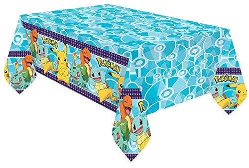 Child Pokemon Plastic Tablecover 1.8m x 1.2m