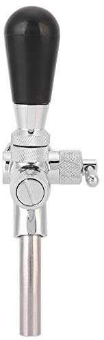 Grifo De Cerveza Ajustable De Acero Inoxidable Y Chapado En Cromo Con Cierre De Bola Y Desconexión De Líquido