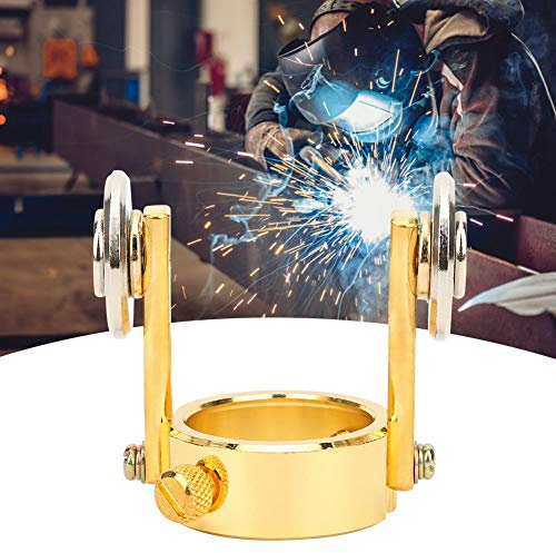 Rollenführungsrad, P80 Plasmaschneider Brenner Rollenführung Metallrad mit 2 Schrauben für Brennerkompass