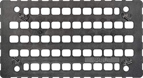 PELI MOLLE Con Tecnologia EZ-Click, Accessorio Valigia Air 1535, Organizer Coperchio Rimovibile Multiuso Per Alloggiare Le Borse Molle, Colore: Nero