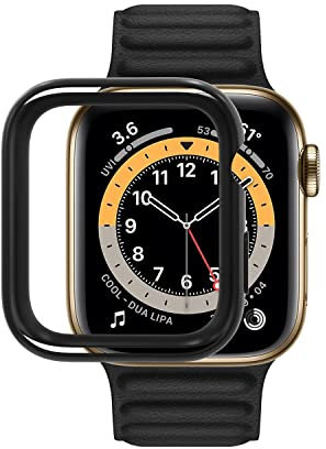 CELLBEE Funda compatible con Apple Watch Series 6 SE 40 mm, extremadamente fina, elegante, carcasa para reloj inteligente, diseño minimalista, carcasa rígida contra arañazos – gris