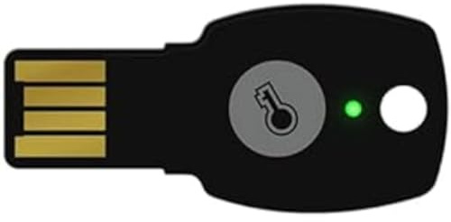 FEITIAN ePass - Llave de Seguridad USB A4B - Autenticador de Dos factores - USB-A con FIDO U2F + FIDO2 - Ayuda a prevenir la Toma de Cuentas con autenticación multifactor