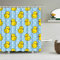 Himlaya Duschvorhänge Badevorhang mit 12 Haken, Waschbar Badvorhänge aus Polyester Duschvorhang Badezimmer (Gelbe Ente,180x200cm)