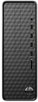 HP S01-aF1000na Slim Tower Desktop, Intel Core Celeron J4025 (2 Cores, 2.00GHz), 8GB DDR4, 256GB Solid State Drive, Intel UHD Graphics 600, Wifi 11ac & BT 4.2, Free Upgrade to Windows 11 Pro - 1D4A4EA