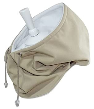 KapuzenLoop - Softshell, wasserdicht, beige, creme