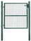 Jopassy Gartentür 100x100cm (L x H) Grün Gartentor Zauntür, Gartenpforte, Hoftor mit Griff, Schloss und 3 Schlüssel, Gartenpforte Einfahrtstor Hoftür