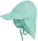 Malaxlx Enfant Chapeau Protection du Cou Vert Chapeau de Soleil Eté Anti UV Bébé Bob Chapeau de Plage Casquette à Rabat Visière pour 2-5 Ans Fille Garçon