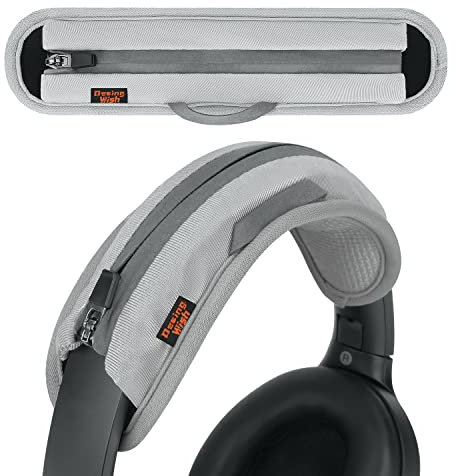 Desing Wish Funda Diadema Protectora Universal de Auriculares Almohadillas Compatible con Sony Bose JBL Protector de Diadema Headphone Pad Cover para Auriculares Estéreo con Cancelación Ruido