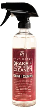 SILCA Bike Spa - Detergente definitivo per freni a disco e trasmissioni - Flacone da 16 once - Mira alla polvere dei freni, allo sporco stradale e all'olio