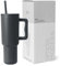 Simple Modern Thermobecher mit Strohhalm und Griff | Isolierter Edelstahl-Trinkbecher Eiskaffee-Reisebecher | Geschenke für Frauen und Männer | Trek | 1180ml | Graphite