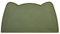 OHMO Petit Tapis Gamelle Chien et Chat, (52 * 30cm, Camouflage Vert), Tapis de Plateau Gamelle de Nourriture Antidérapant pour Chat et Chien