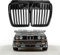 Yucss Front Hood Kidney Grille Grill Schwarz, Für BMW E30 Frontgrill 3Er M3 1982-1994 (Glänzend Schwarz)