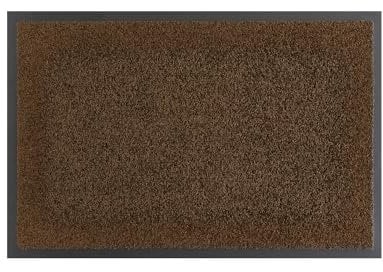 andiamo Fußmatte Verdi - Schmutzfangmatte für den Hauseingang - ideal als Fußmatte innen oder als Fußabtreter im überdachten Außenbereich - Fußabstreifer für Haustür 40 x 60 cm Braun 2