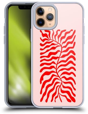 Head Case Designs Offizielle Ayeyokp Funky Leaves Pflanzenmuster Soft Gel Handyhülle Hülle kompatibel mit Apple iPhone 11 Pro