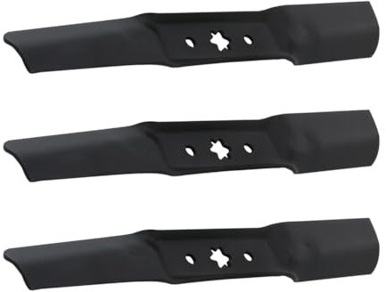 Apeixoto ZT1 50 742-05052A 942-05052A Lames de rechange 2 en 1 pour tracteurs à gazon Cub Cadet Troy Bilt MTD et tondeuse RZT S50 XT1 GT50 LT50 XT2 avec plateau de 127 cm