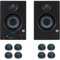 PreSonus Eris 3.5BT - Altoparlante attivo Bluetooth Studio 2nd Gen + ammortizzatore di vibrazioni Keepdrum