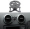 Cookiss Magnet Handyhalterung kompatibel Audi A3 8P und Audi S3 8P geeignet für MagSafe Smartphone und GPS mit Auto Handyhalter 360 Grad einstellbares Sicht (Schwarz)