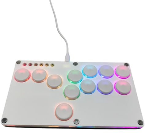 Clavier de combat précis, pas besoin de joystick, améliore la saisie de jeu avec une disposition des touches optimisée et une réponse rapide