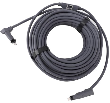 Ethernet Cable Adapter Gigabit 2 in 1 for Satellite, Wired Adaptor Cord Rectangle for 2 Rj45, Rectangular Wire Rope Mbps Powerline Network Adapters