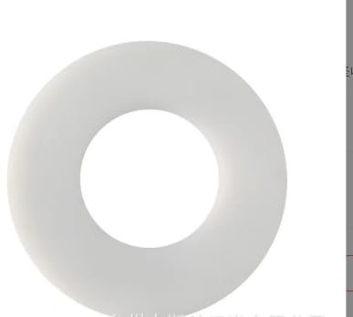 3 Pack Flush Valve Base Sealing Washer Compatible with Geberit Replacement Silicon Clear Washers Repair Rubber Seal Diaphragm