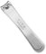 Stainless Steel Nail Clipper – Sharp Precision Nail Cutter for Fingernails & Toenails, Ergonomic Handle, Durable & Rust-Proof – Professional Single Nail Trimmer for Men & Women (Silver, Large)