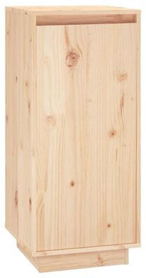 Pilipane Schuhschrank 35x35x80 cm Massivholz Kiefer