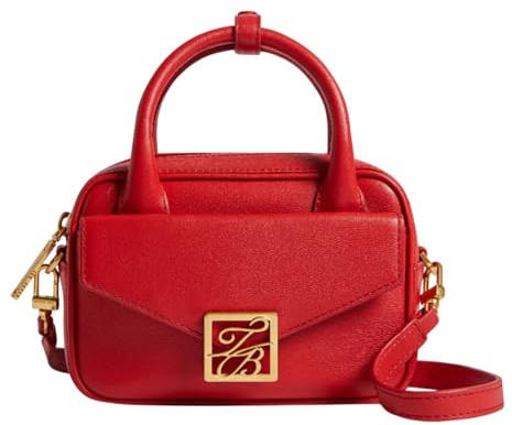 Ted Baker Anibell Detail Mini Leather Crossbody Bag Brt - Red