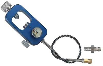 Diving Tanks Refill Adapter Scubas Fill Station Aluminium Oxygen Cylinder Adapter for Air Bottle Tank Connectors