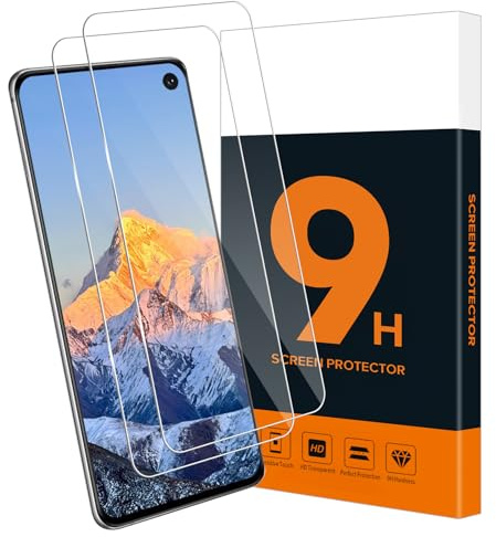 Carantee 2 Stück Schutzfolie für Panzerglas für Samsung Galaxy S10e, Ultra-HD Anti-Kratzer 9H Härte Präzise Passform Samsung S10e Displayfolie, 2,5D Rundkante Keine Luftblasen Passgenau S10e Glasfolie