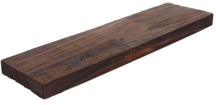 DOITOOL Wasserfontänenplatte aus Naturholz 45cm Rustikale Aquarium Dekoration mit Belüftungsfunktion Holzbrunnenzubehör für Teich und Gartendekor