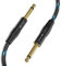 Cable para Guitarra y Instrumentos Macho a Macho de Ultra HDTV | Jack de 6.3 mm con Cable Trenzado de Nylon | Adaptadores de Metal | Conectores Dorados | Guitarra, Bajo, Teclado, Amplificador | 0,5 m