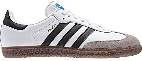 adidas Men’s Samba OG Low-Top Sneakers, Off White (Ftwr White/core Black/clear Granite), 8.5 UK