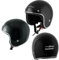 Casco Moto Jet Omologato ECE 22-06 Nero custom scooter naked taglia XS