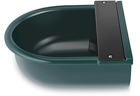 Automatischer Wassernapf 4L, Automatischer Wassertrog mit Schwimmerventil, Automatischer Tränkettränke Rinderpferd Wassernapf aus PP für Vieh, Rinder, Hunde, Ziegen