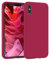 EAZY CASE Premium Silikon Handyhülle kompatibel mit iPhone X/XS, Slimcover mit Kameraschutz und Innenfutter, Silikonhülle, Schutzhülle, Bumper, Handy Case, Hülle, Softcase, Beere