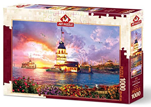 Art Puzzle - Maiden's Tower - 1000 piece jigsaw puzzle