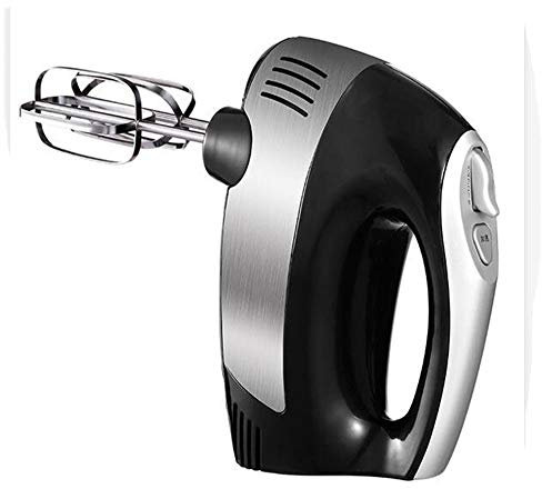 Hand Mixer, 350W Ultra Power Kitchen Hand Mixer, Hand Held Mixer Includes 2 Stainless Steel Beaters And 2 Dough Hooks, Turbo Button, One Button Eject Design, Black