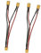 XT30 Parallel-1-Buchse auf 2-Stecker, 18 cm Länge für RC-Flugzeug-Balance-Ladegerät, 2 Stück
