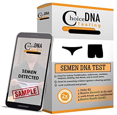 Infidelity Lab Based DNA Semen Test – (Home Kit nur für persönliche Zwecke)