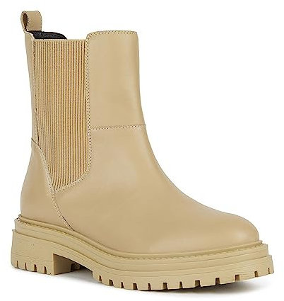 Geox D Iridea D26HRD043, Stivali Donna, Lt Sand, 38 EU