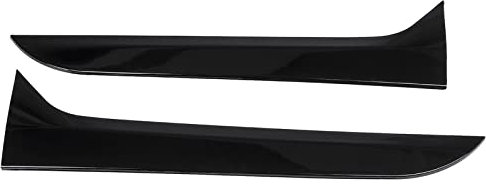 Nonuin Auto Spoiler Wing Für VW Für Tiguan MK1 2007-2016 Für Tiguan MK2 2017+ 2 Stücke Auto Heckscheibe Seitenspoiler Flügel Canard Canards Splitter (Farbe : 1 Pair MK1 07-16)