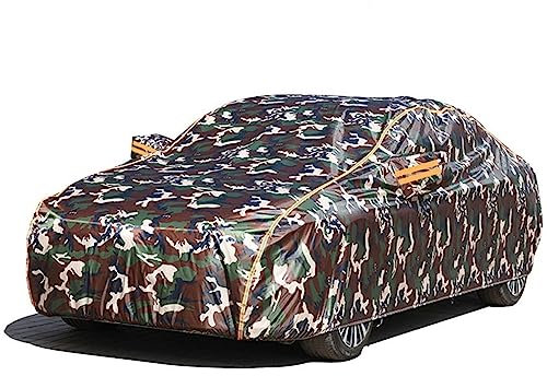 Auto Abdeckplane Schutzhülle Autoabdeckung Winddicht, Für Mercedes-Benz SL-Class R231 R230 R129, Vollständige Autoplane, Kratzfest, Wasserdicht, Für Den Außenbereich (Color : Camo, Size : R230)