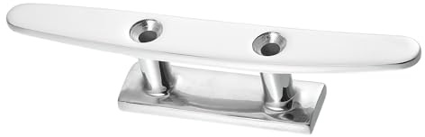 A ABSOPRO Boat Flagpole Cleat Hook 6 150mm Boat Deck Rope Cleat (Set of 1)