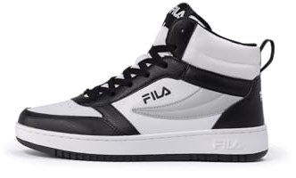 Fila Rega Nf Mid Wmn, Zapatillas Mujer, Negro y Blanco, 37 EU