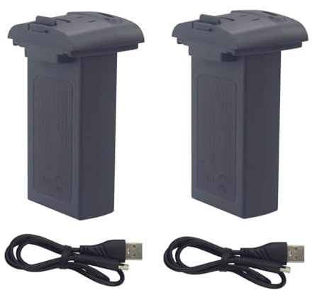 ZYGY 2PCS 7.4V 2000mAh Batterie pour HS360S Batterie de Secours pour quadcoptère aérien RC Drone Parts