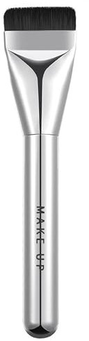 Pinceau de contour plat, pinceau de maquillage professionnel pour contour du nez et contour du nez, parfait pour les lignes nettes, le contouring, les mélangeurs de crème liquide, même pour une