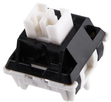 EPOMAKER Zebra 40gf Linear Mechanical Keyboard Switches, 5-Pin Pre Lubed Creamy Switch, 100 PCS, with POM Stem, 21mm Spring, Compatible with MX Keycaps for Gaming Keyboard